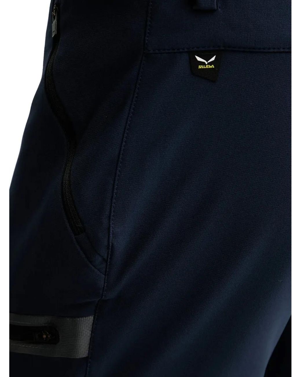Salewa Blue Pantalon Terminal Durastretch À Détails De Zips for men