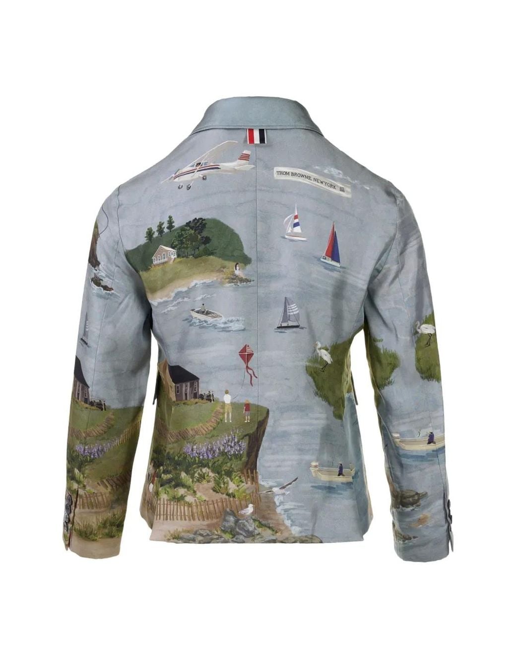 Thom Browne Green Nantucket Scenic Jacket