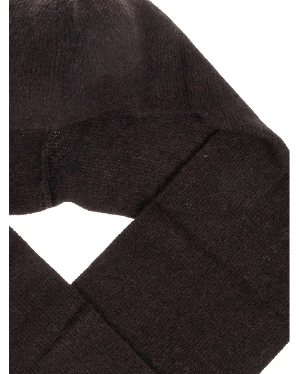 Gestuz Black Gzalpha Hooded Scarf