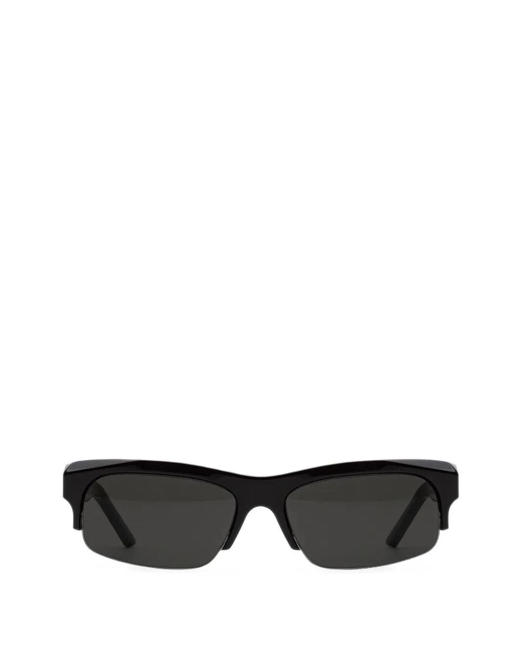 Retrosuperfuture Black Scatto Rectangle-Frame Sunglasses