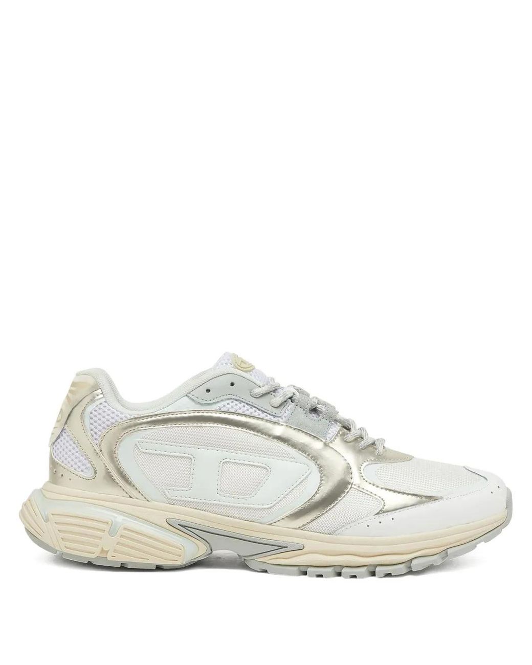 DIESEL White S-Pro-V-Dense Low Sneakers