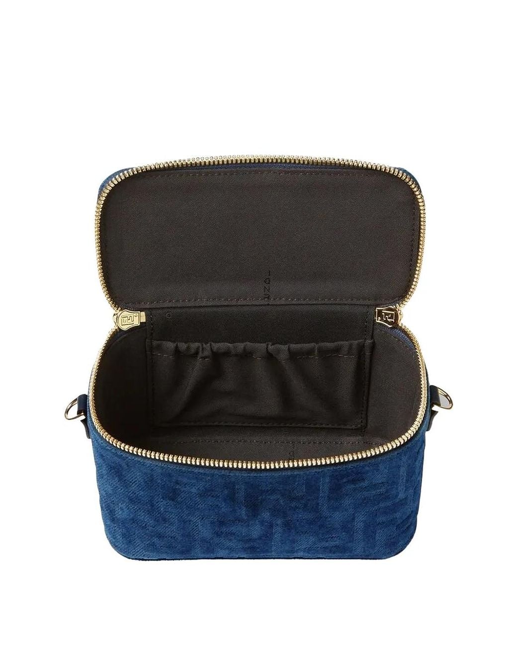 Fendi Blue Vanity Mini-Tasche