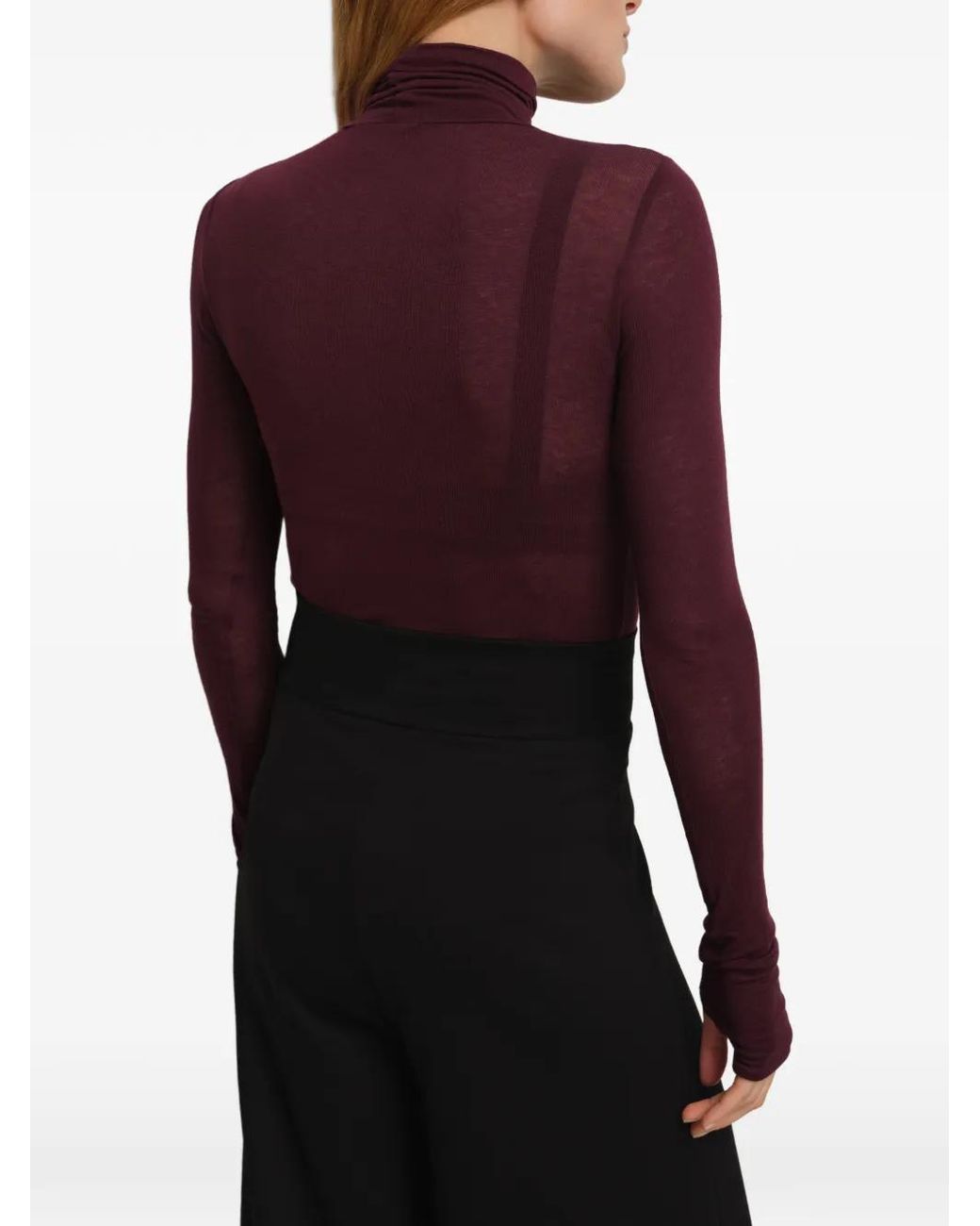 MARCELLA Eloise Top Met Col in het Purple