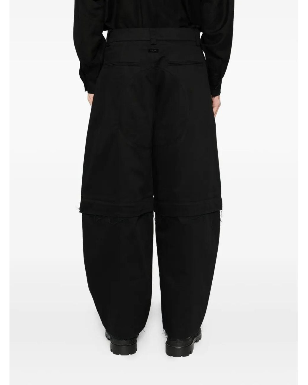 TEAM WANG design Afneembare Broek in het Black