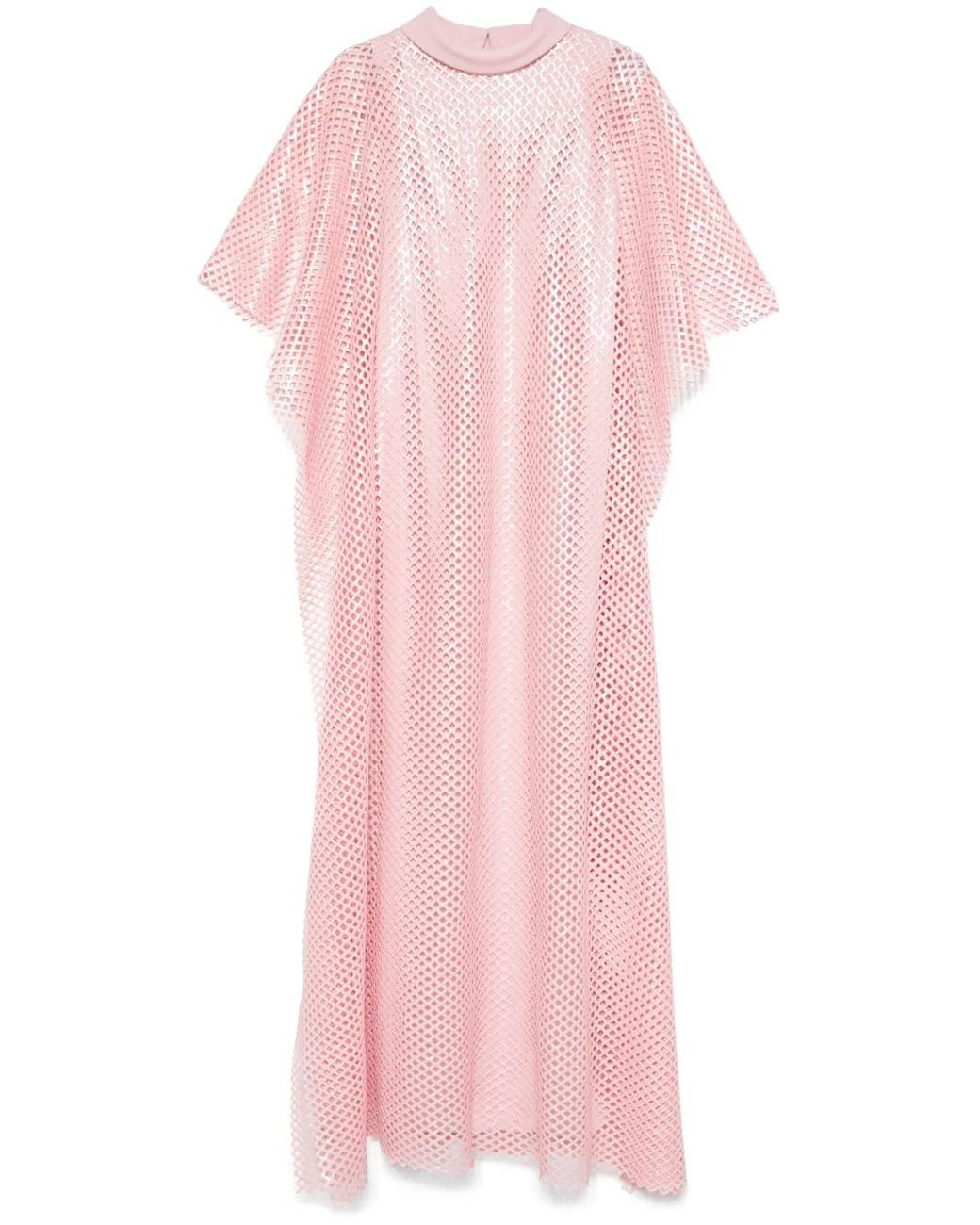 Jean Louis Sabaji Pink Mesh Abaya
