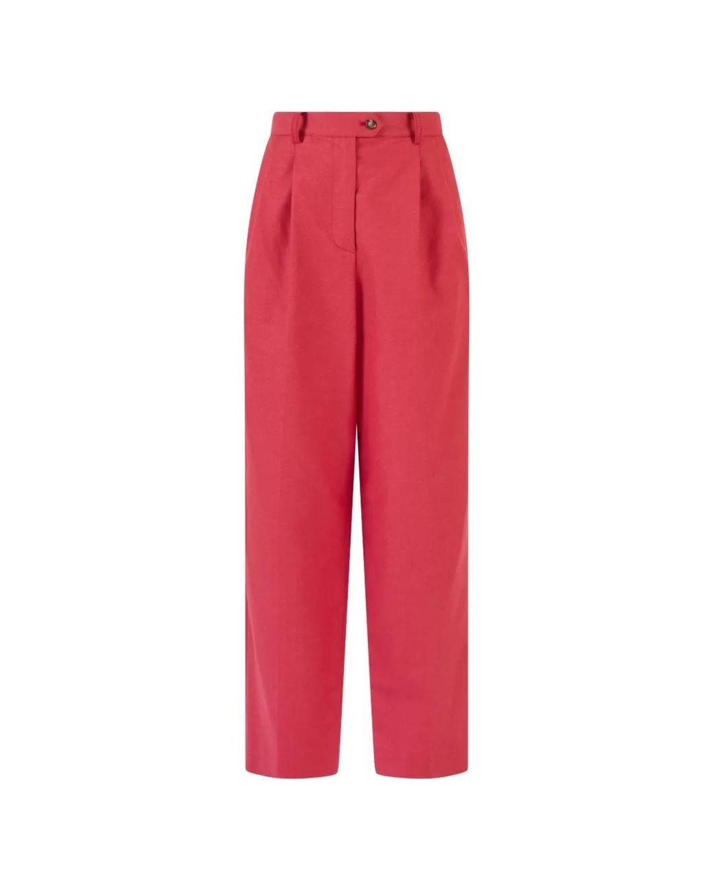 Rosie Assoulin Red Sporty Trousers