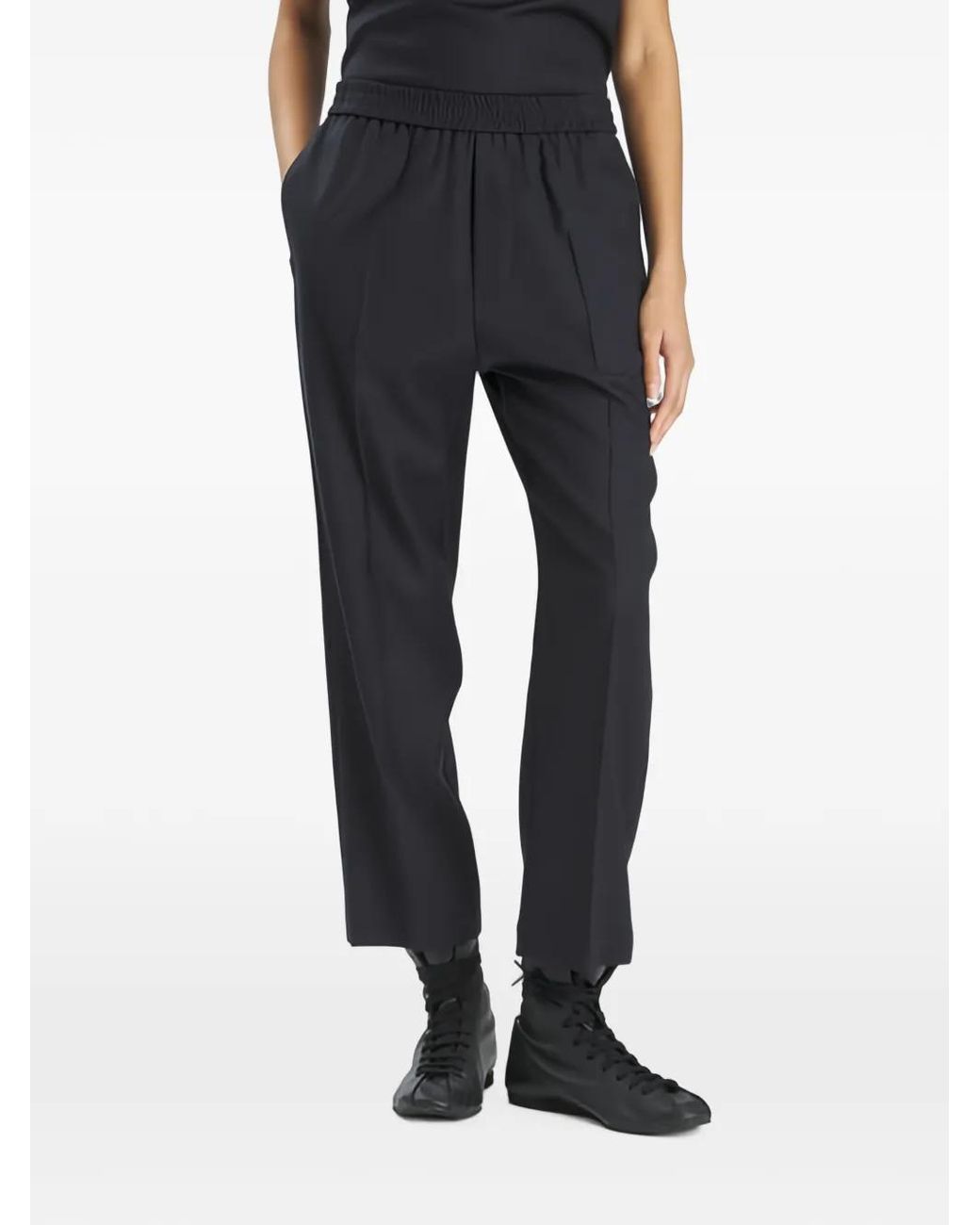 Barena Blue Roxanne Pinstripe-Pattern Tailored Trousers
