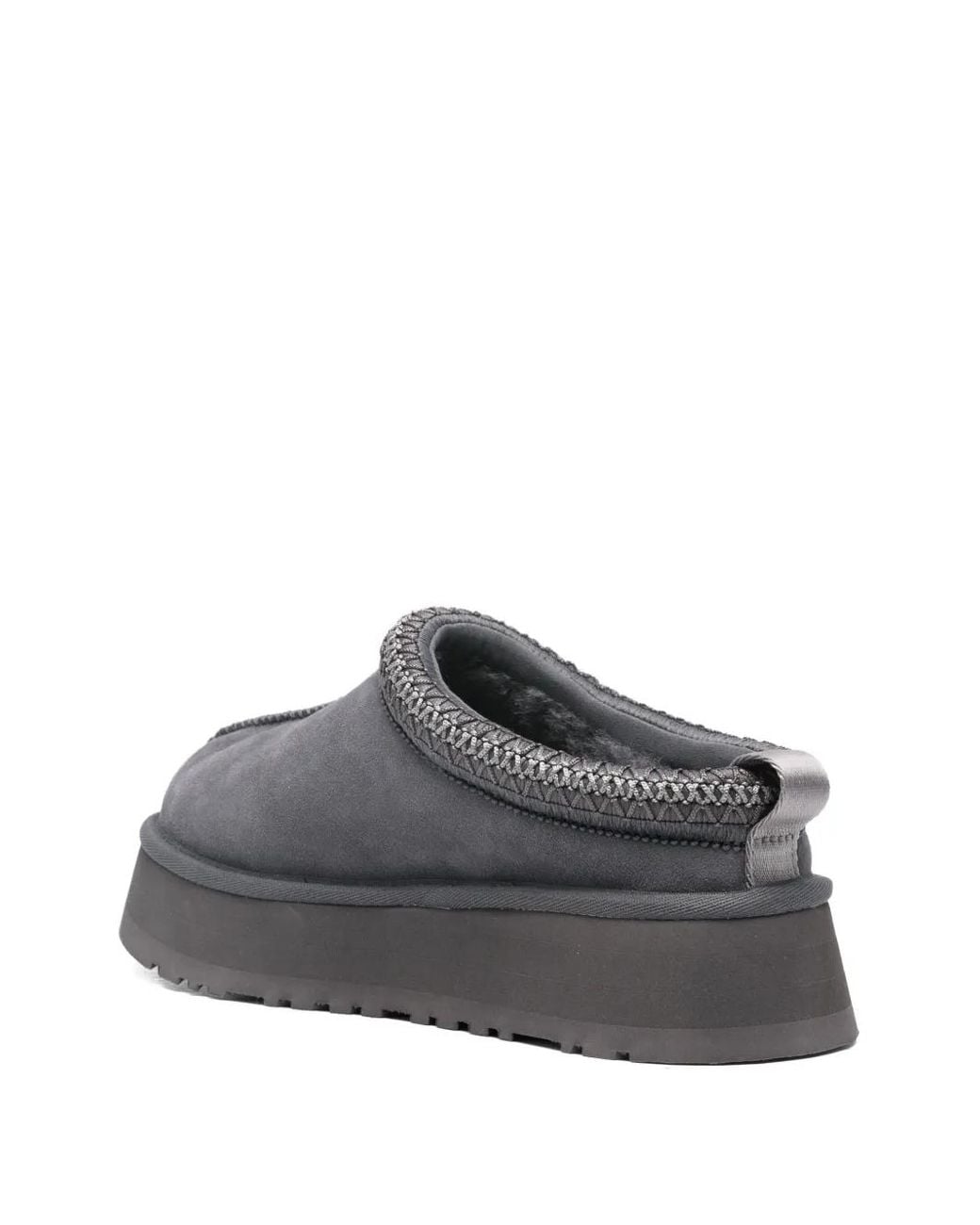 Ugg Gray Tazz Ii Braided Platform Mules