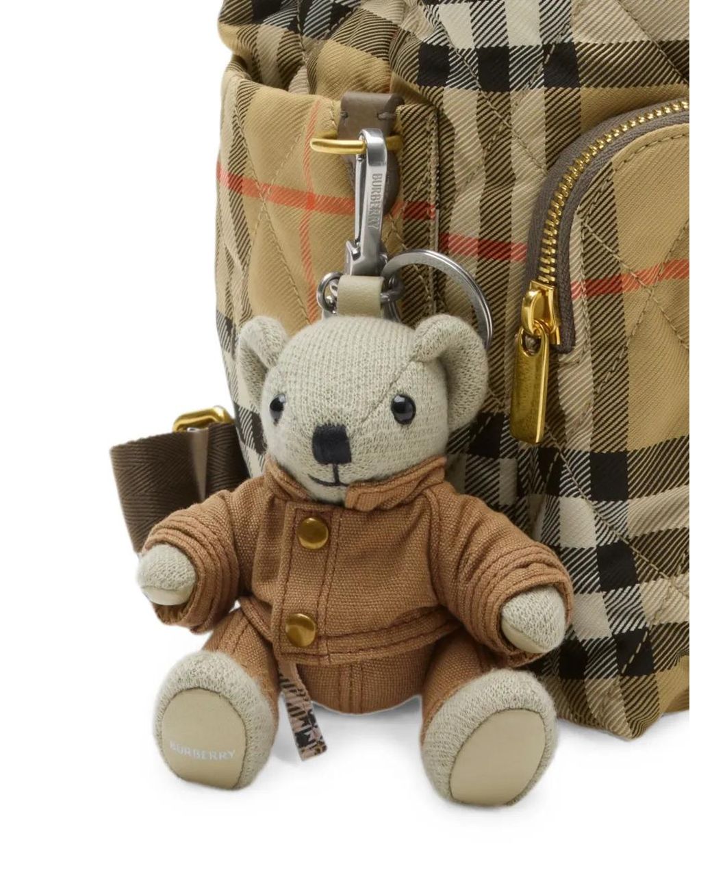 Burberry Natural Horseshoe Backpack