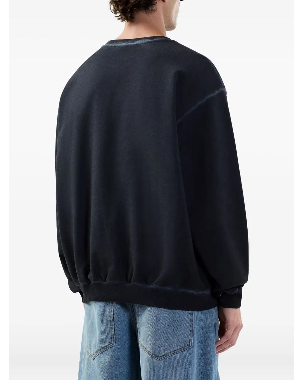 Sudadera Con Placa Del Logo Gcds de hombre de color Blue