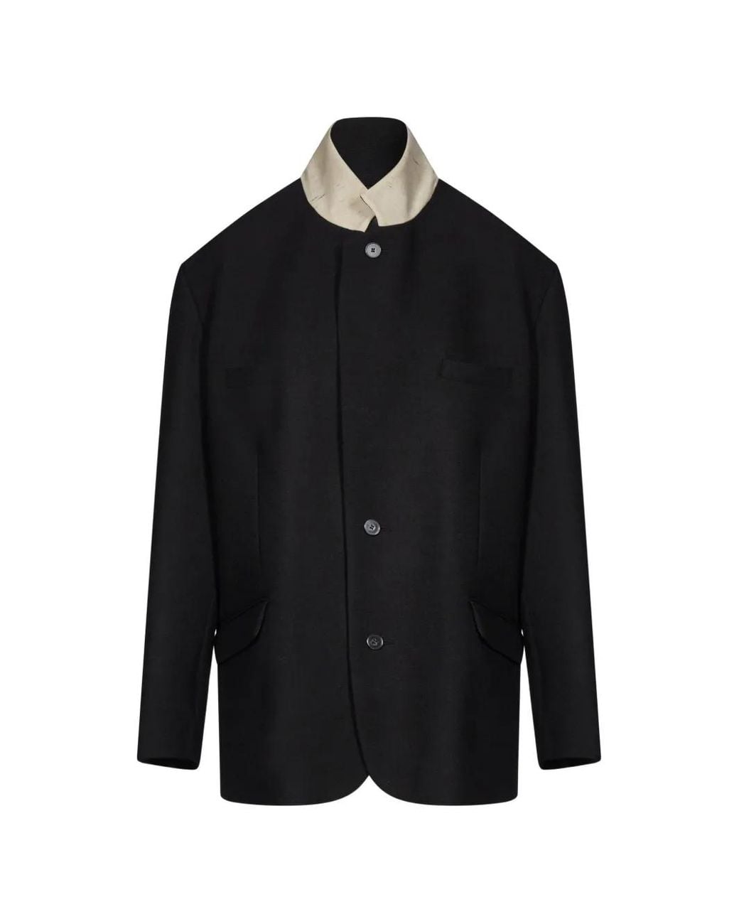 Soeur Black Lars Button-Up Jacket