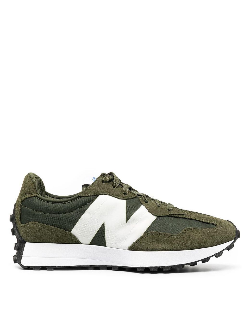 New Balance Synthetic 327 in Green for Men - Lyst