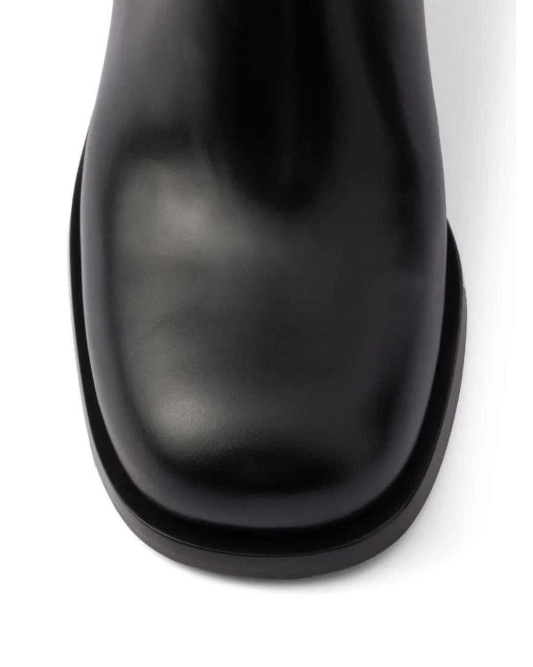 Prada Black Ankle Boots Shoes