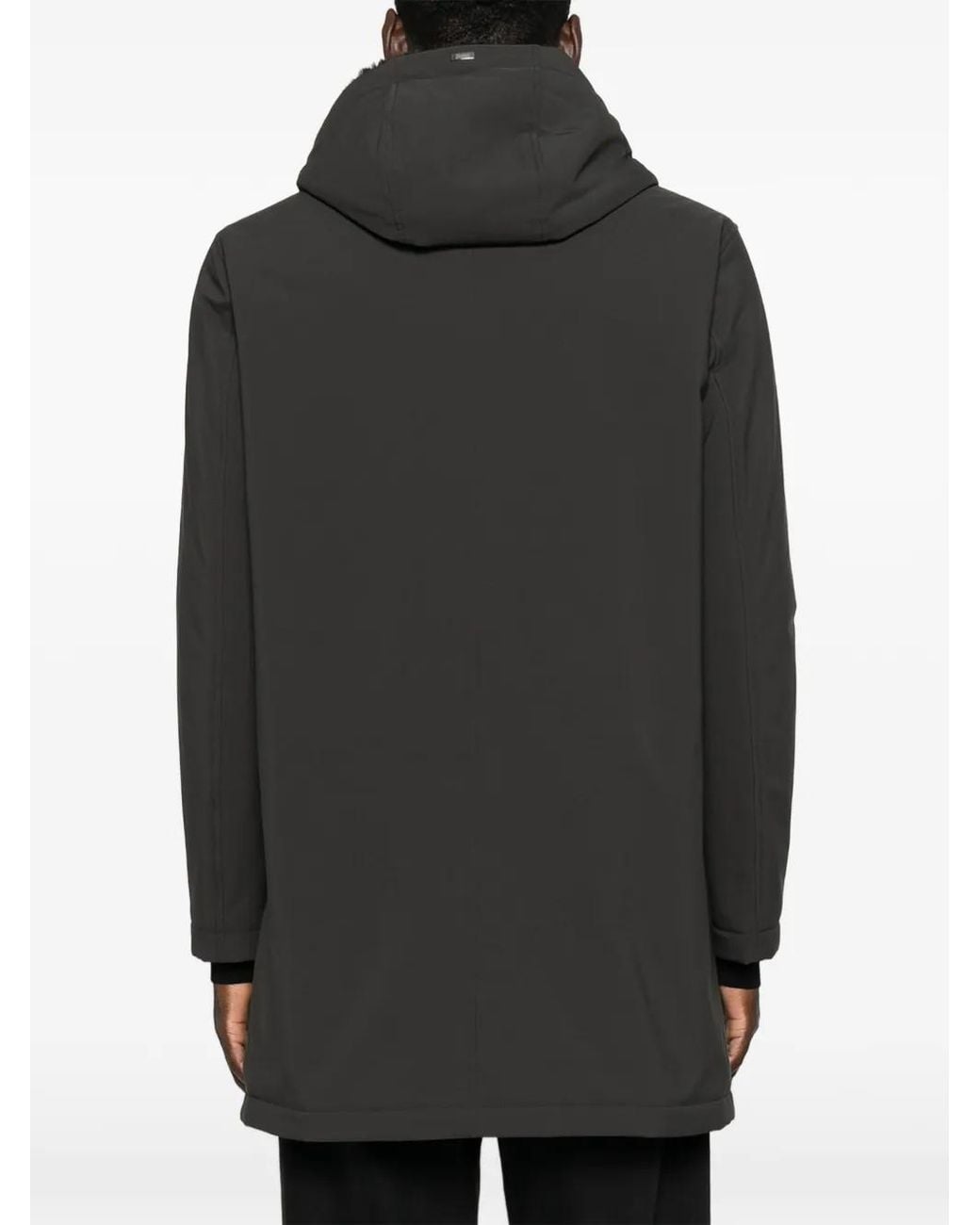 Herno Parka Met Capuchon in het Black voor heren