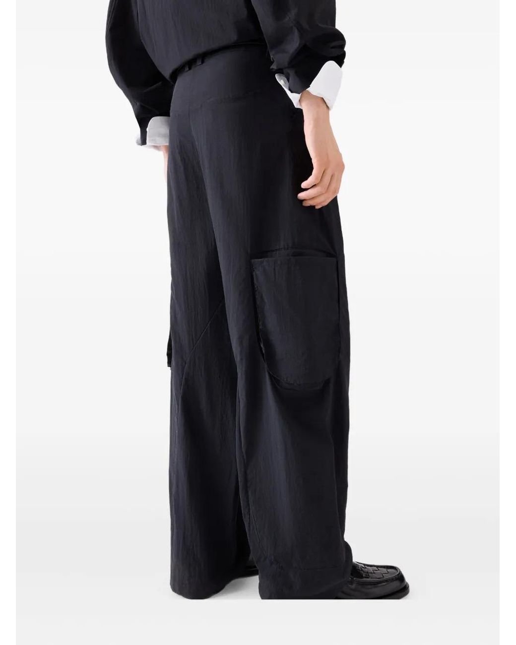 Jacquemus Black Cargo Pants for men