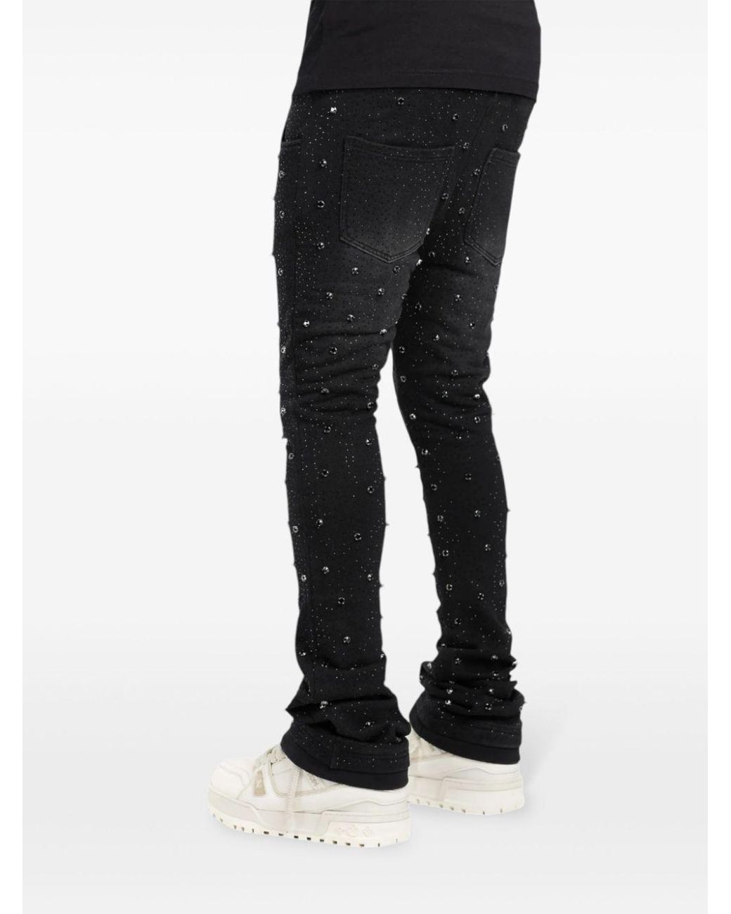 GUAPI Rhinestone-Embellished Jeans in Blue for Men | Lyst GUAPI Rhinestone-Embellished Jeans in Blue for Men | Lyst