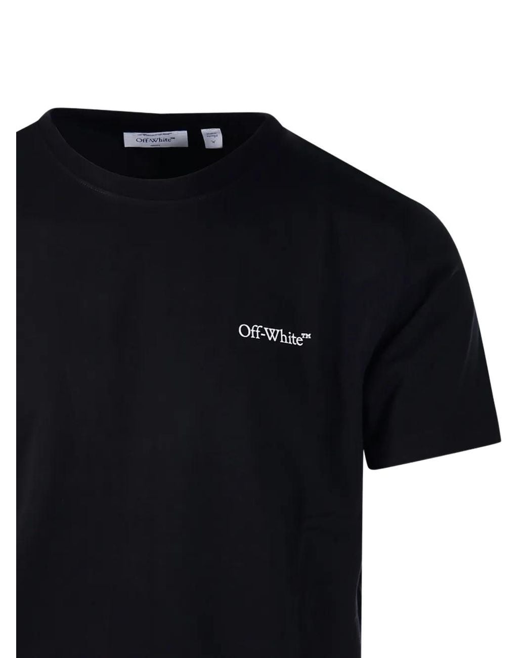 Off-White c/o Virgil Abloh Black Logo T-Shirt for men