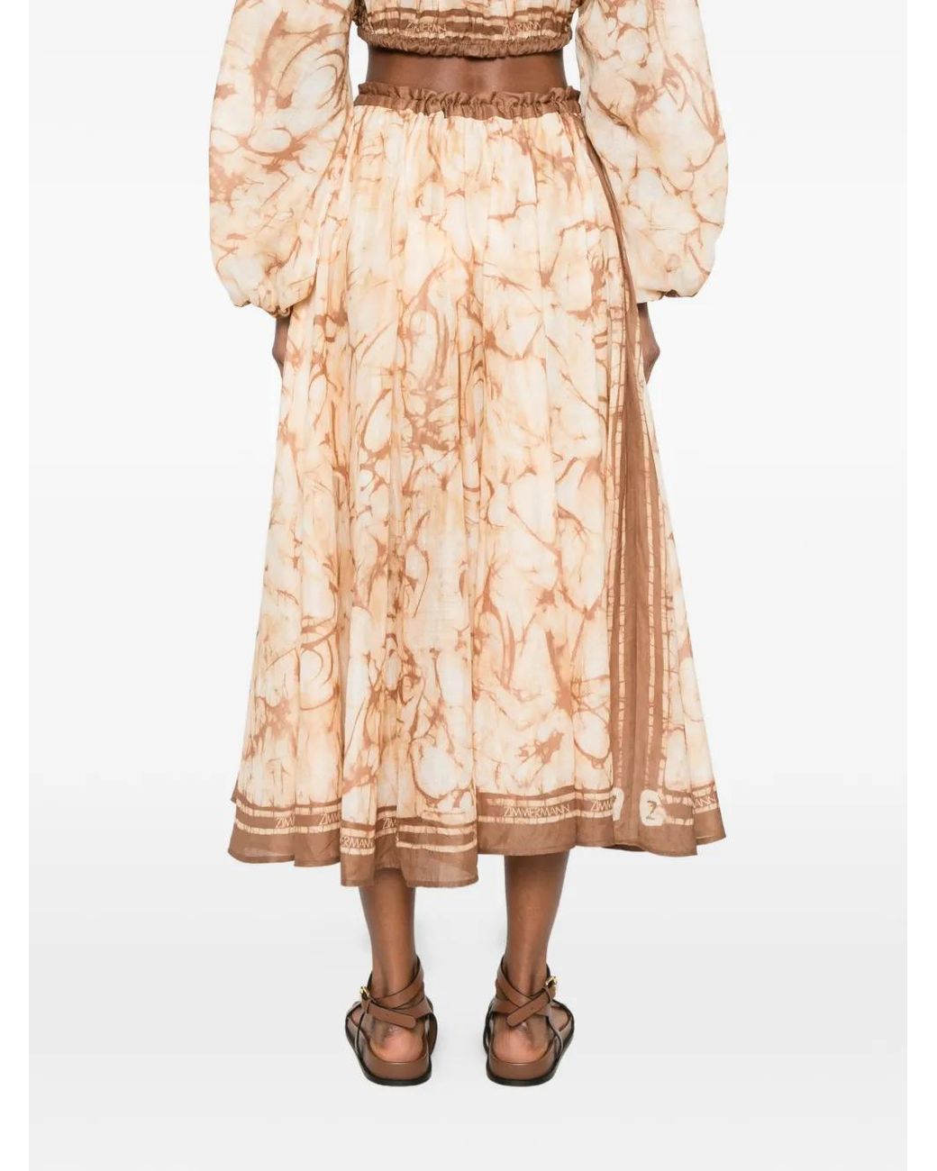 Zimmermann Natural Neutrals Skirts