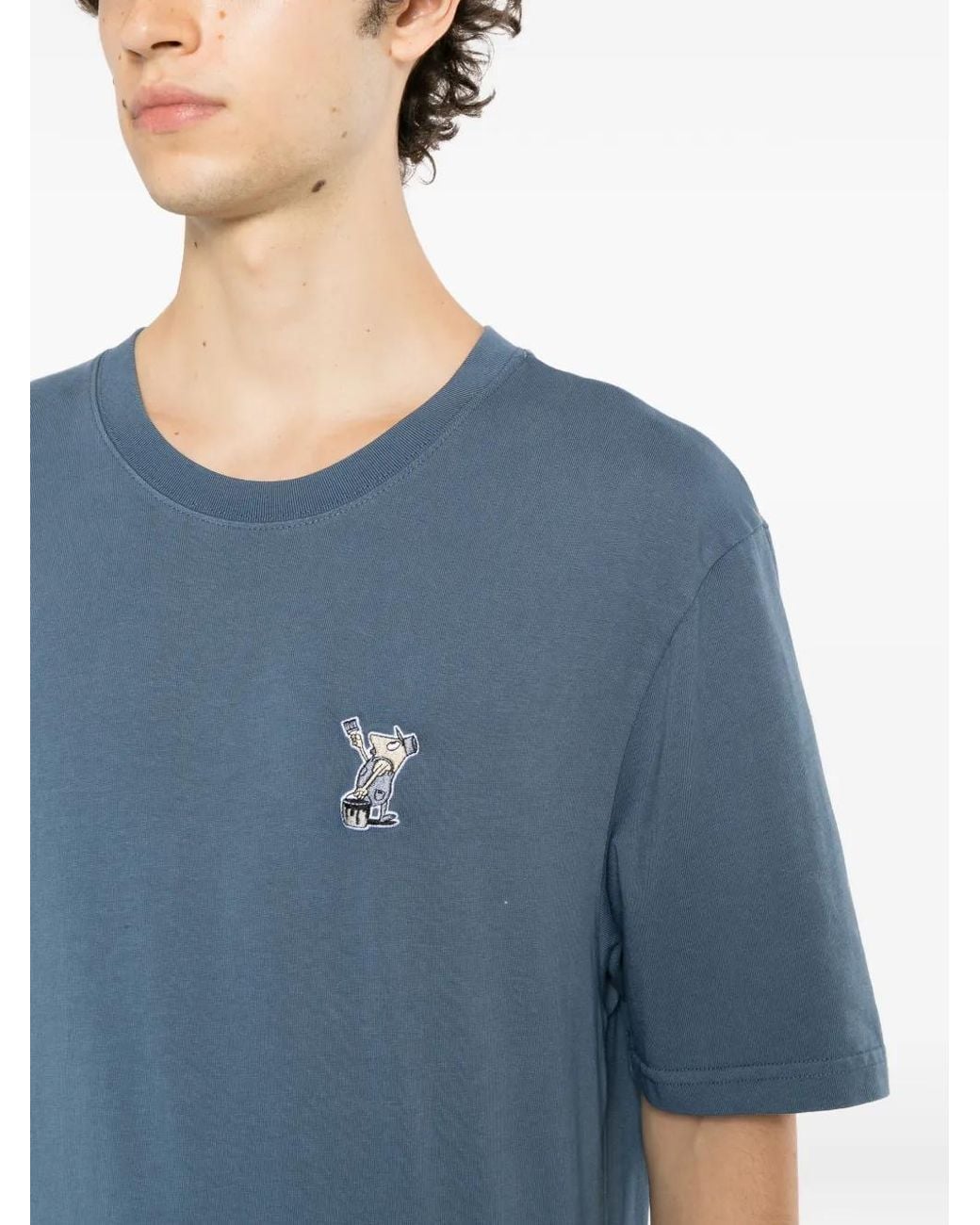 Stan Ray Blue Little Tee for men
