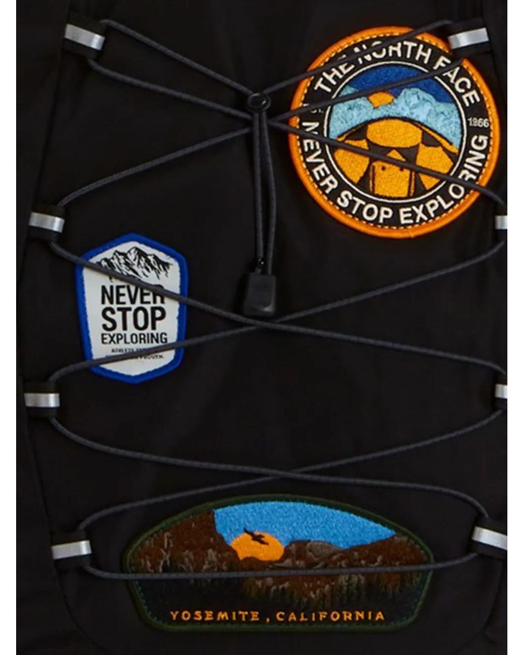 The North Face Black "Borealis Classic Patch" Backpack