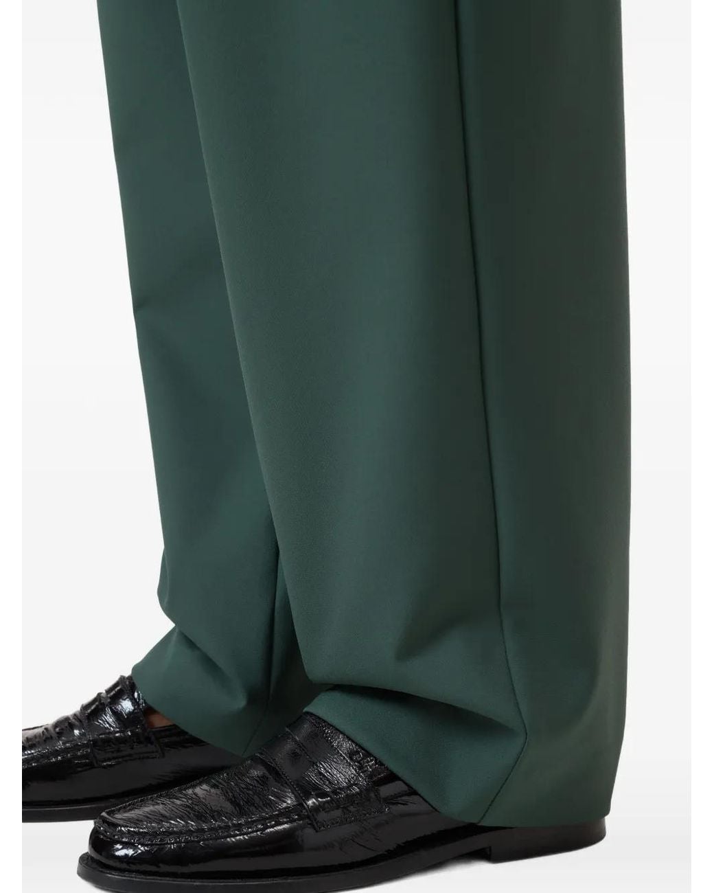 Closed Green Pantalon Mawson À Pinces