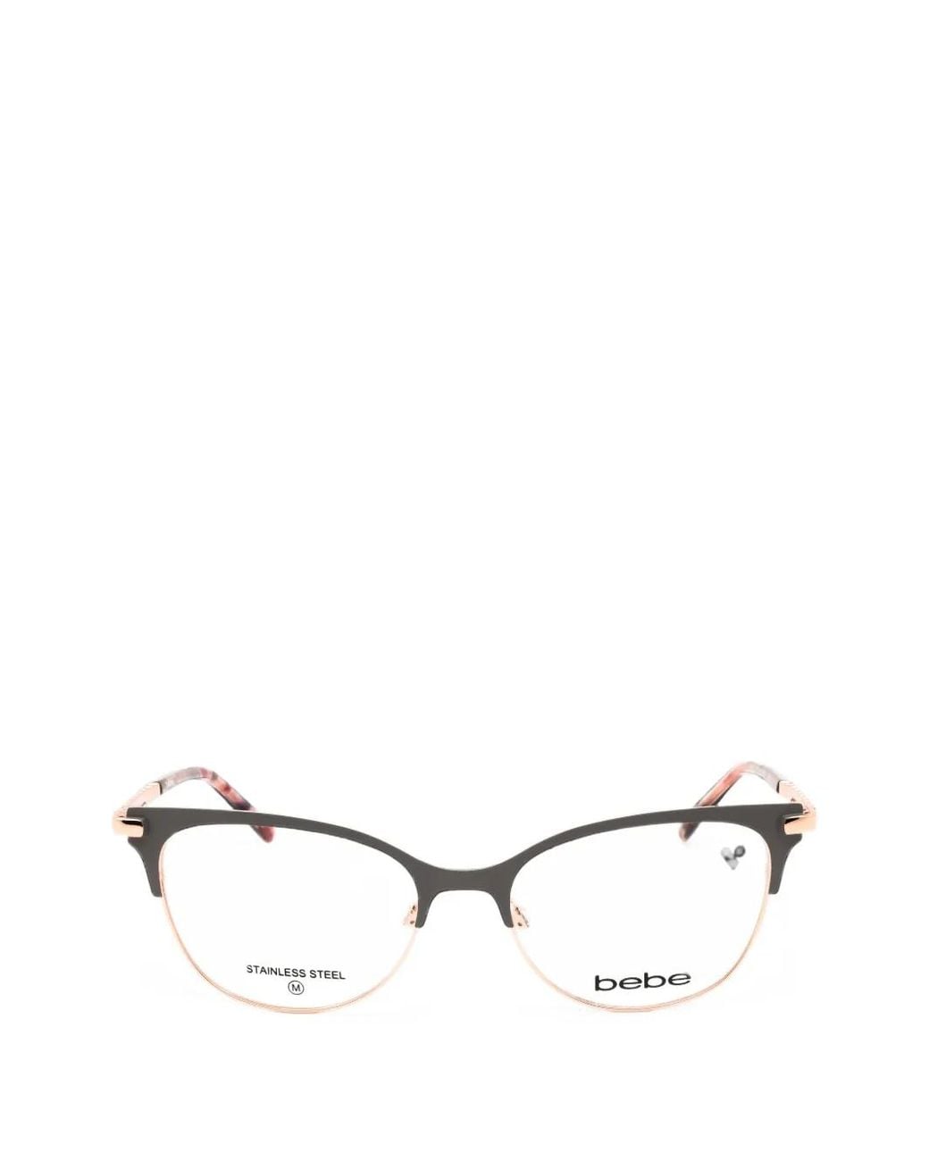 Occhiali Cat-Eye di Bebe in White