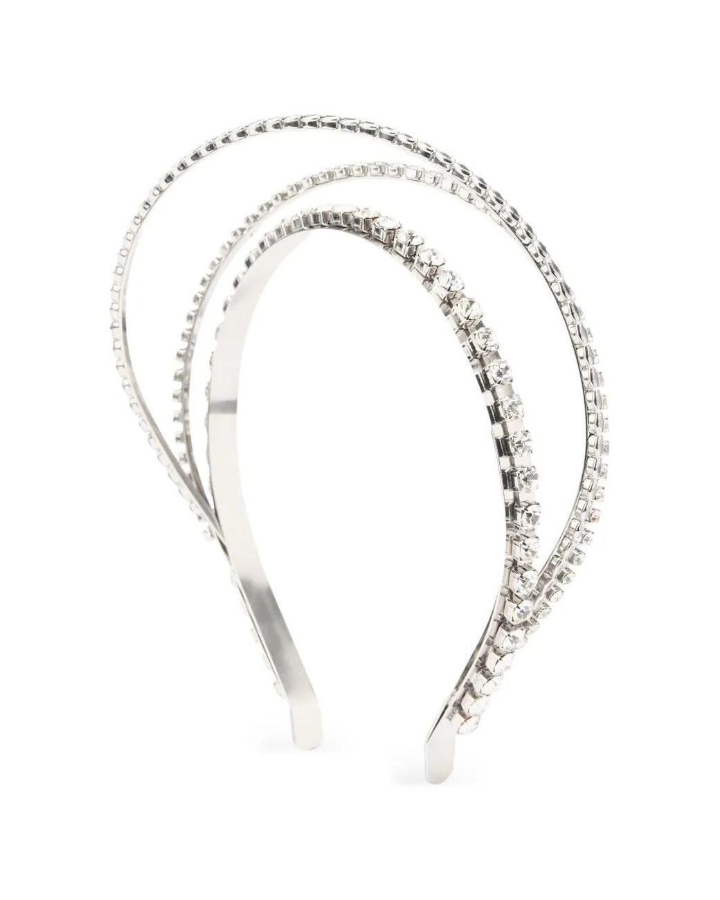 Maison Michel Metallic Isis Crystal-Embellished Headband