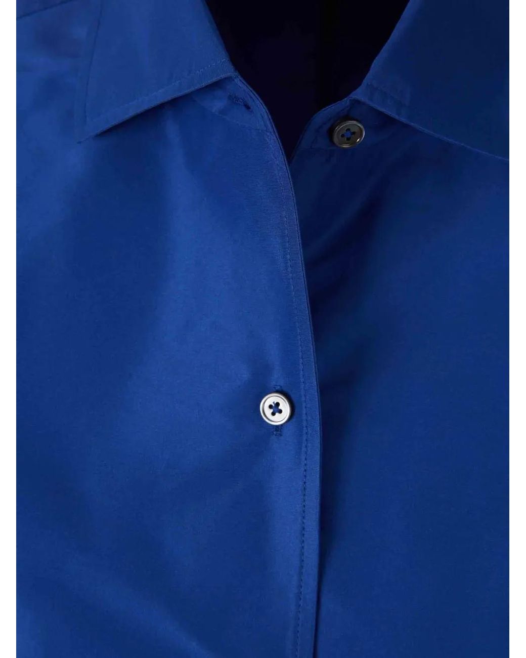 Jil Sander Blue Buttoned Shirt