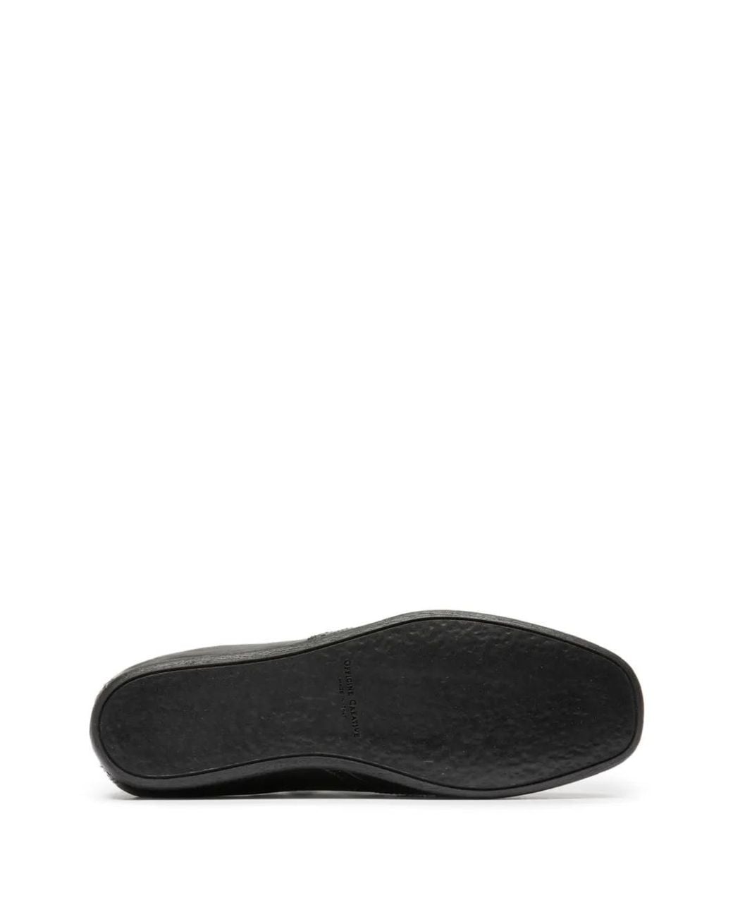 Officine Creative Black Fontriers 104 Loafers