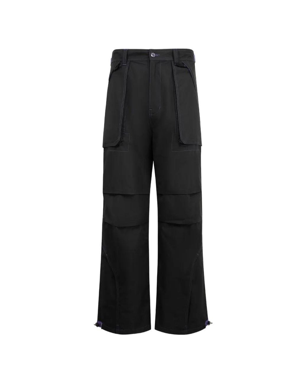 Pleasures Black Velocity Trousers for men