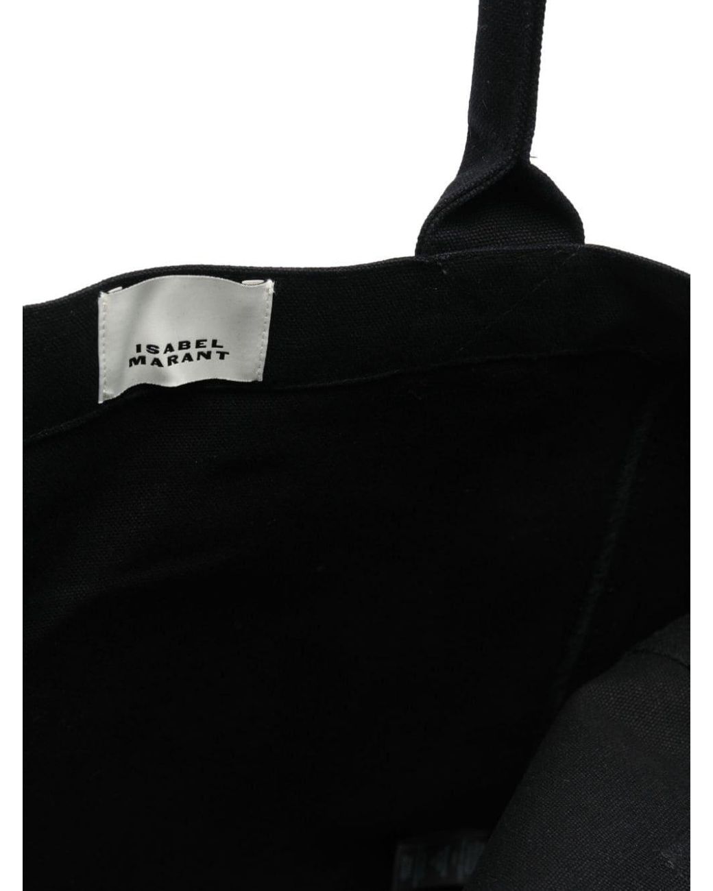 Sac cabas Yenky en coton à logo Isabel Marant en coloris Noir | Lyst