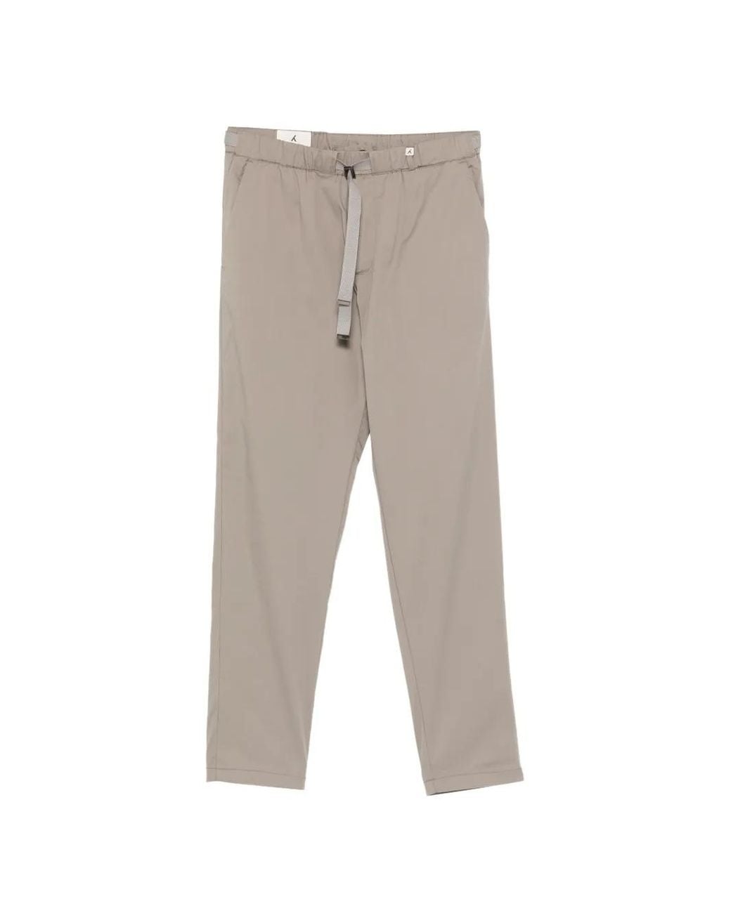 Myths Gray Elasticated-Waistband Trousers for men