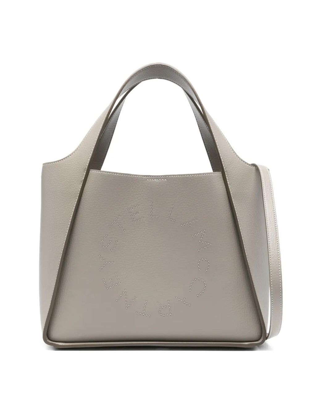 Stella McCartney Gray Stella Logo Tote Bag