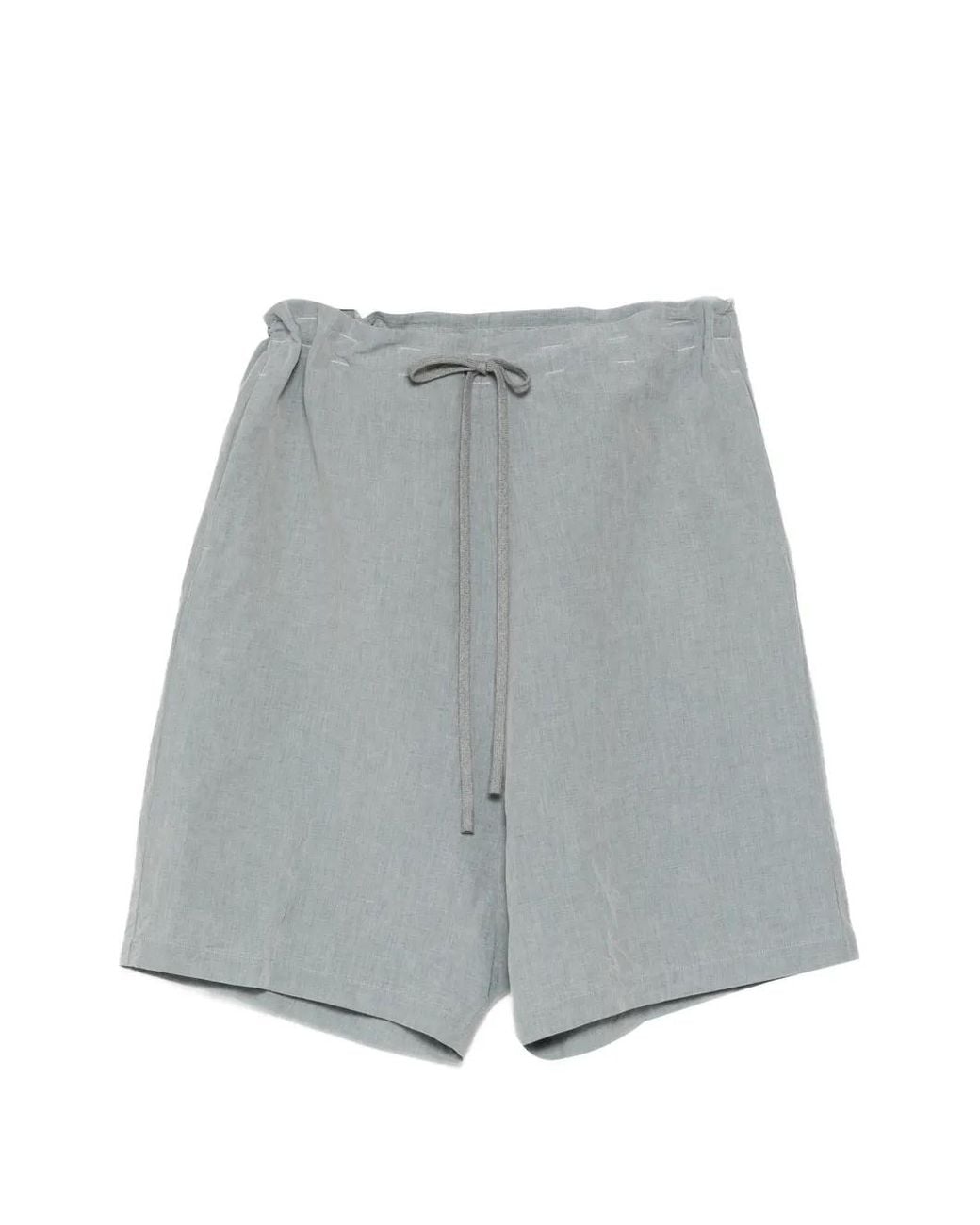 Bermudas Estilo Baggy Con Cordones Forme D'expression de color Gray