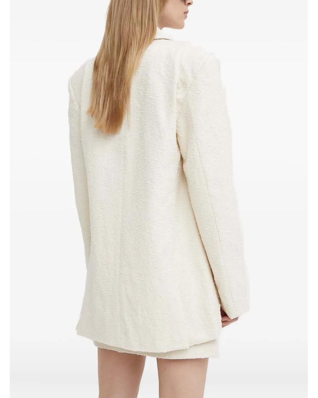 Herskind White Single-Breasted Blazer
