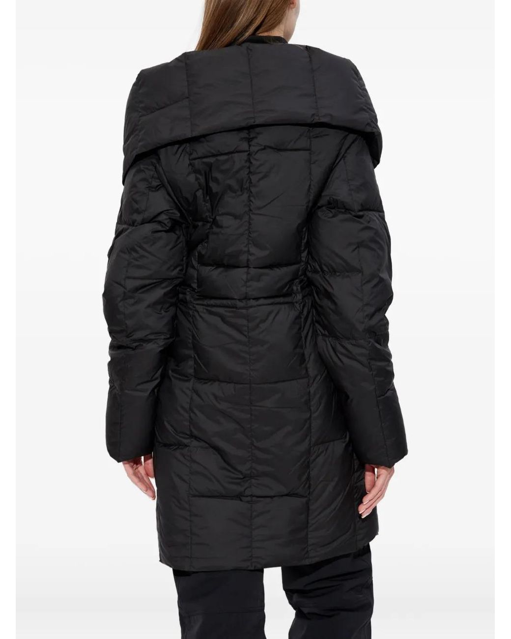 Add Black Button Quilted Top