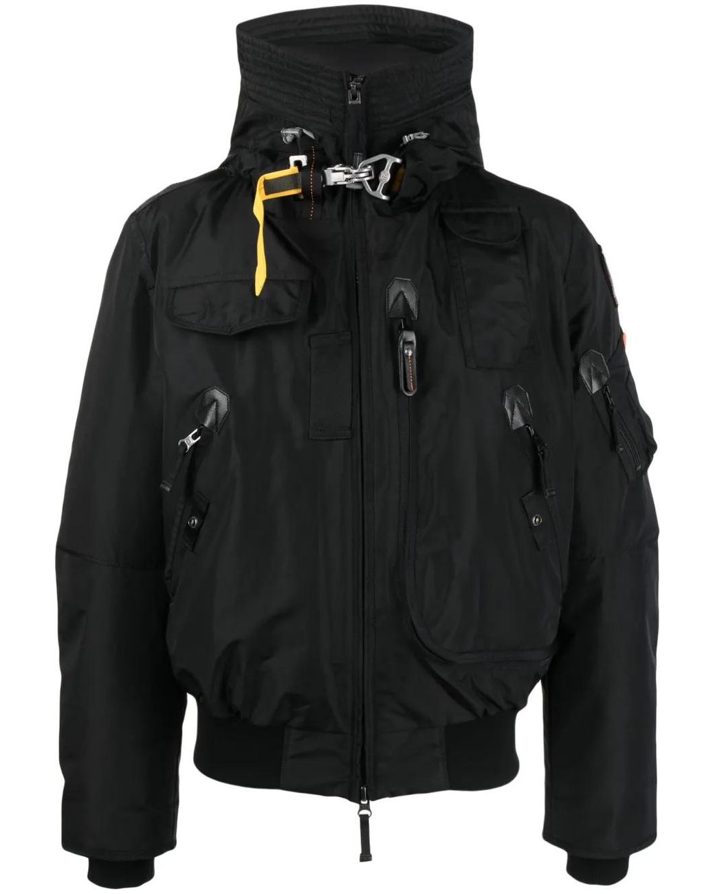 Parajumpers Black Gobi Utilitarian Jacket for men