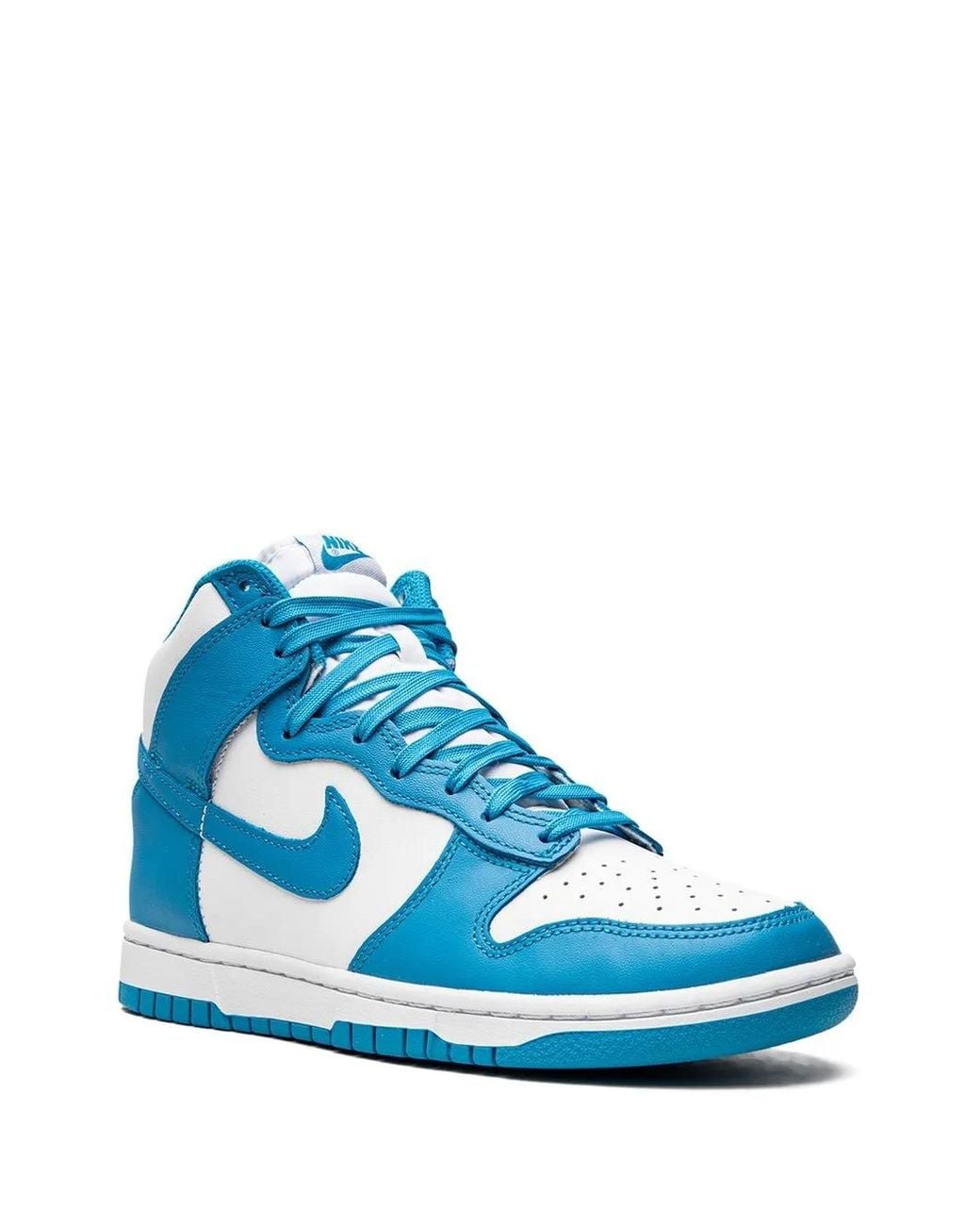Nike Blue Dunk High "Laser" Sneakers for men
