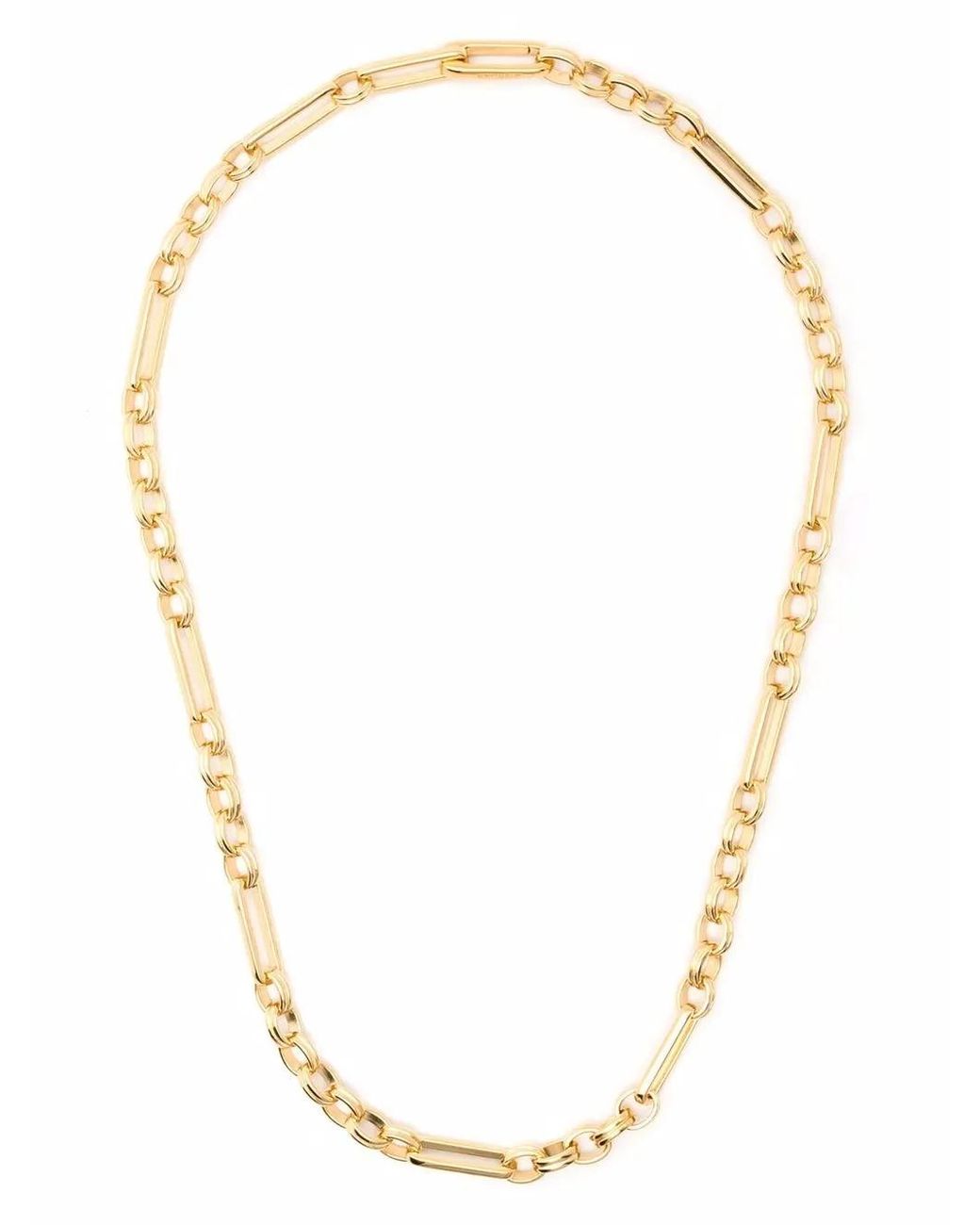 Missoma White Chain-Link Choker Necklace