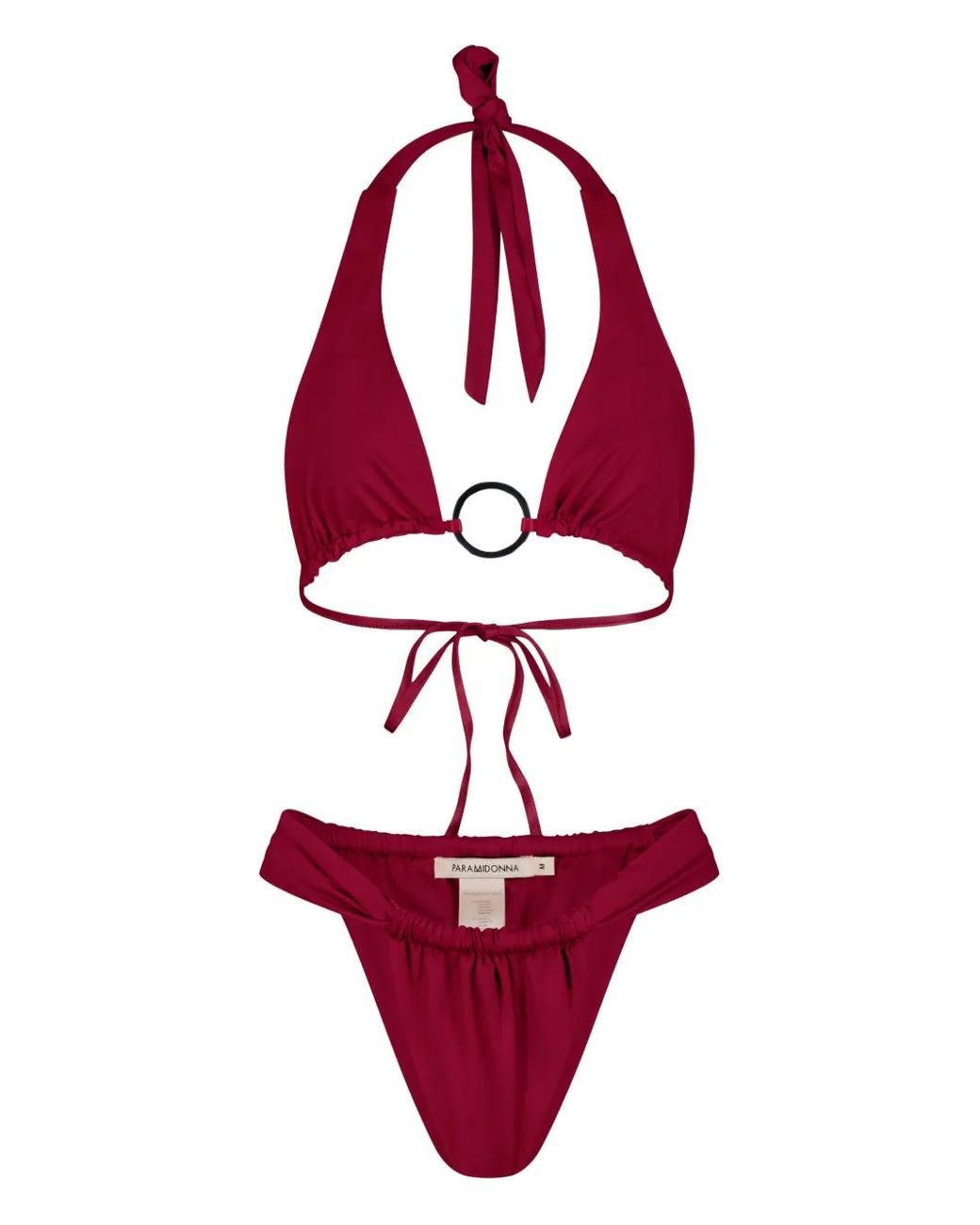 Paramidonna Red Mirla Ring Bikini