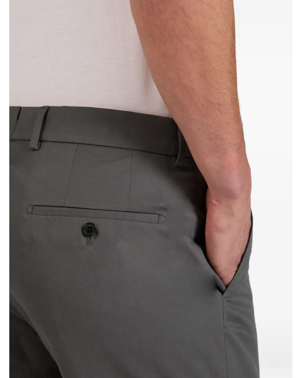 Slowear Gray Pantalon De Costume Flexpant for men