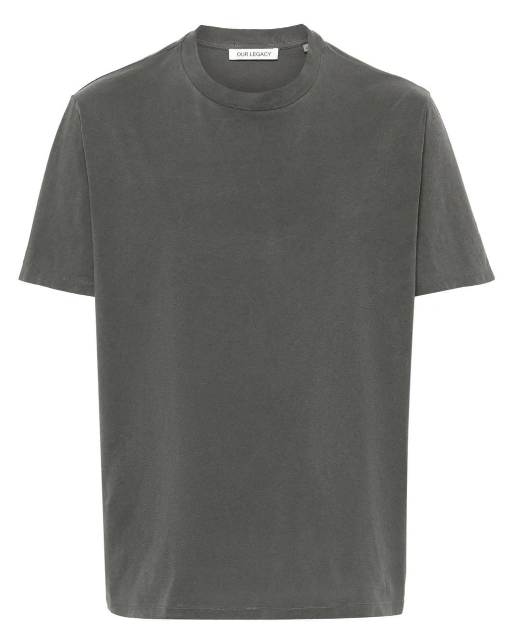 Our Legacy Gray Box T-Shirt for men
