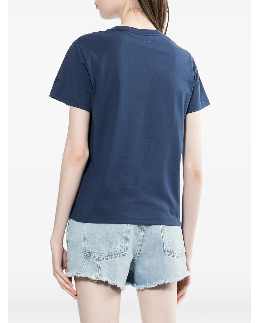 KTZ Blue Logo-Patch T-Shirt