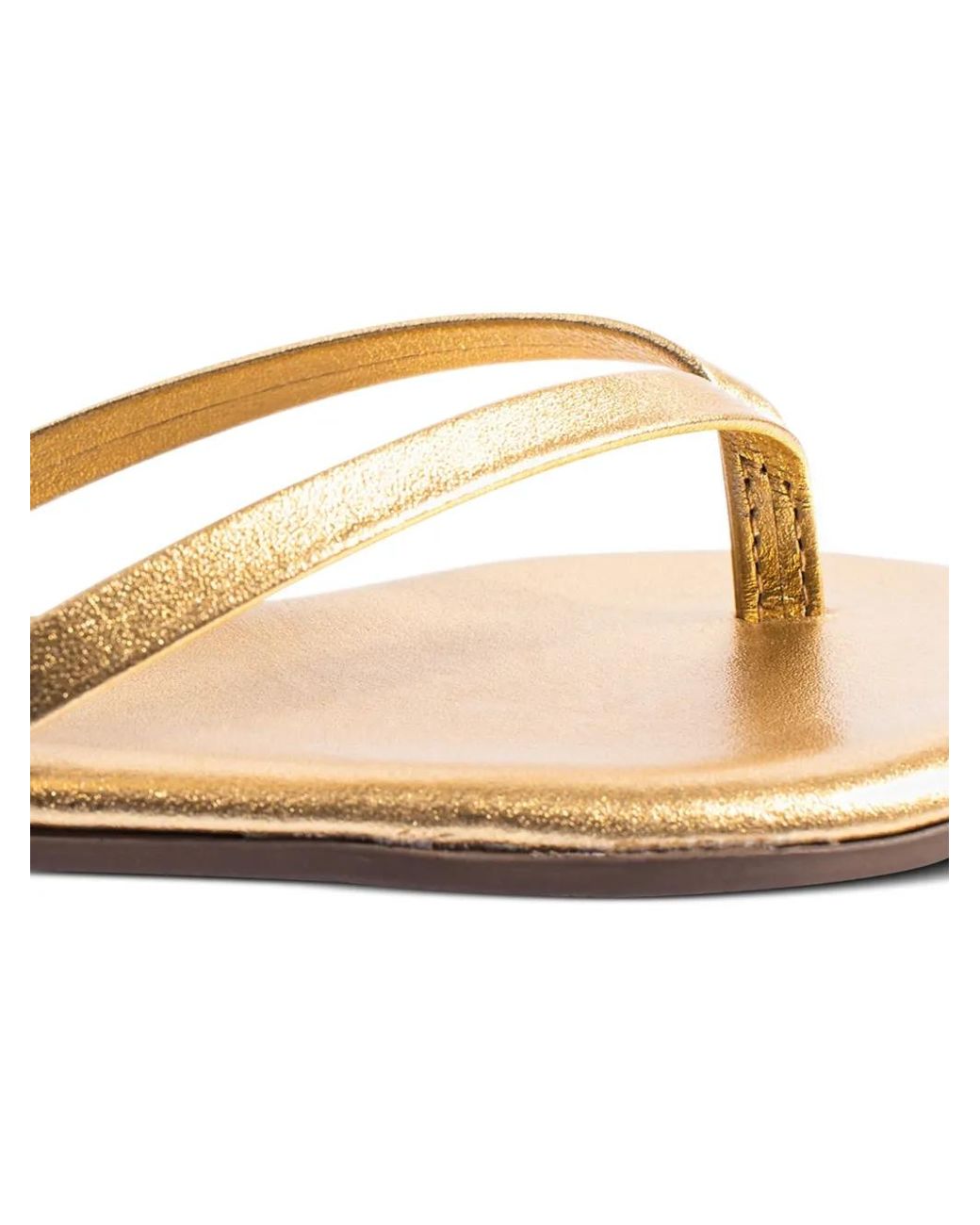 TKEES Lily Metallic Sandals