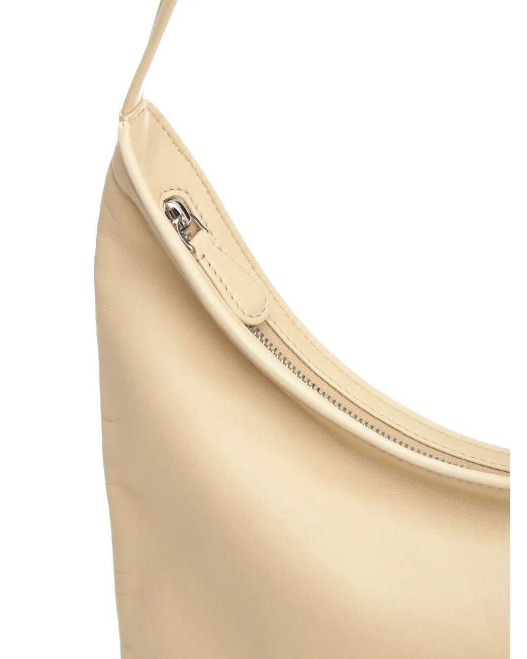 The Row White Zip Satchel