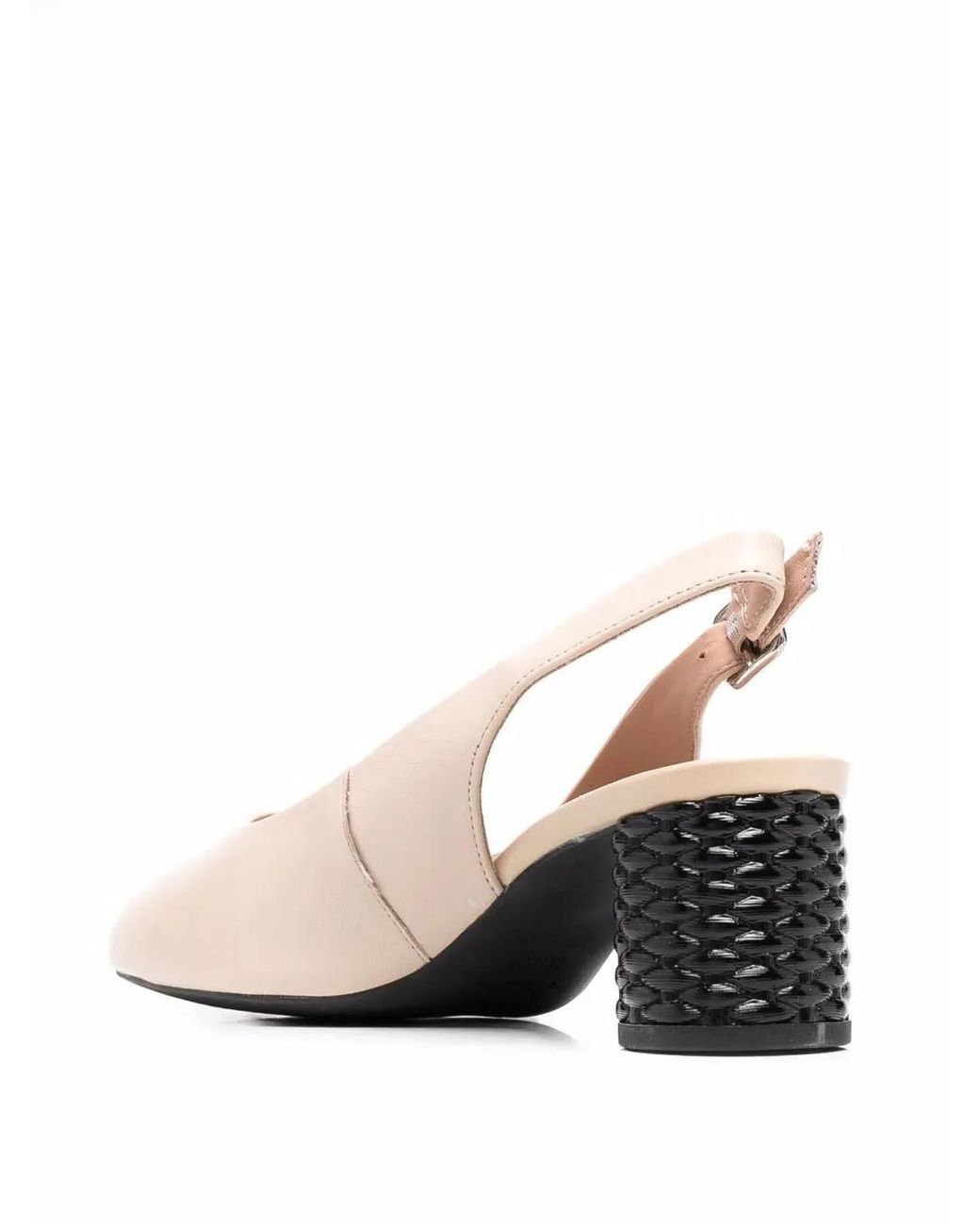 Geox Multicolor Block-Heel Slingback Pumps