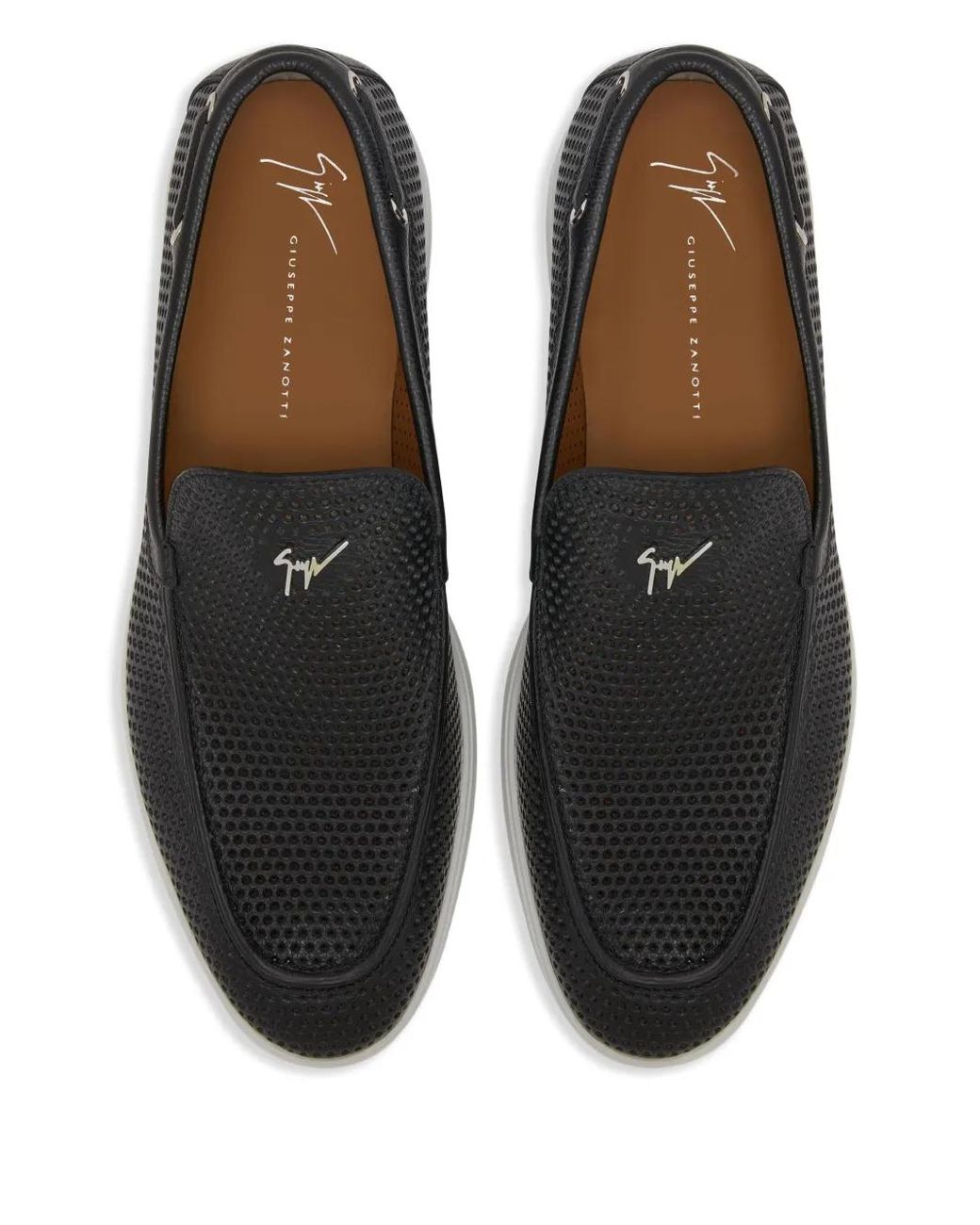 Giuseppe Zanotti Black Jourdain Loafers for men