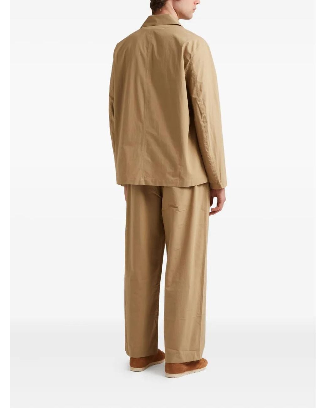 Studio Nicholson Natural Three-Button Patch-Pocket Jacket for men