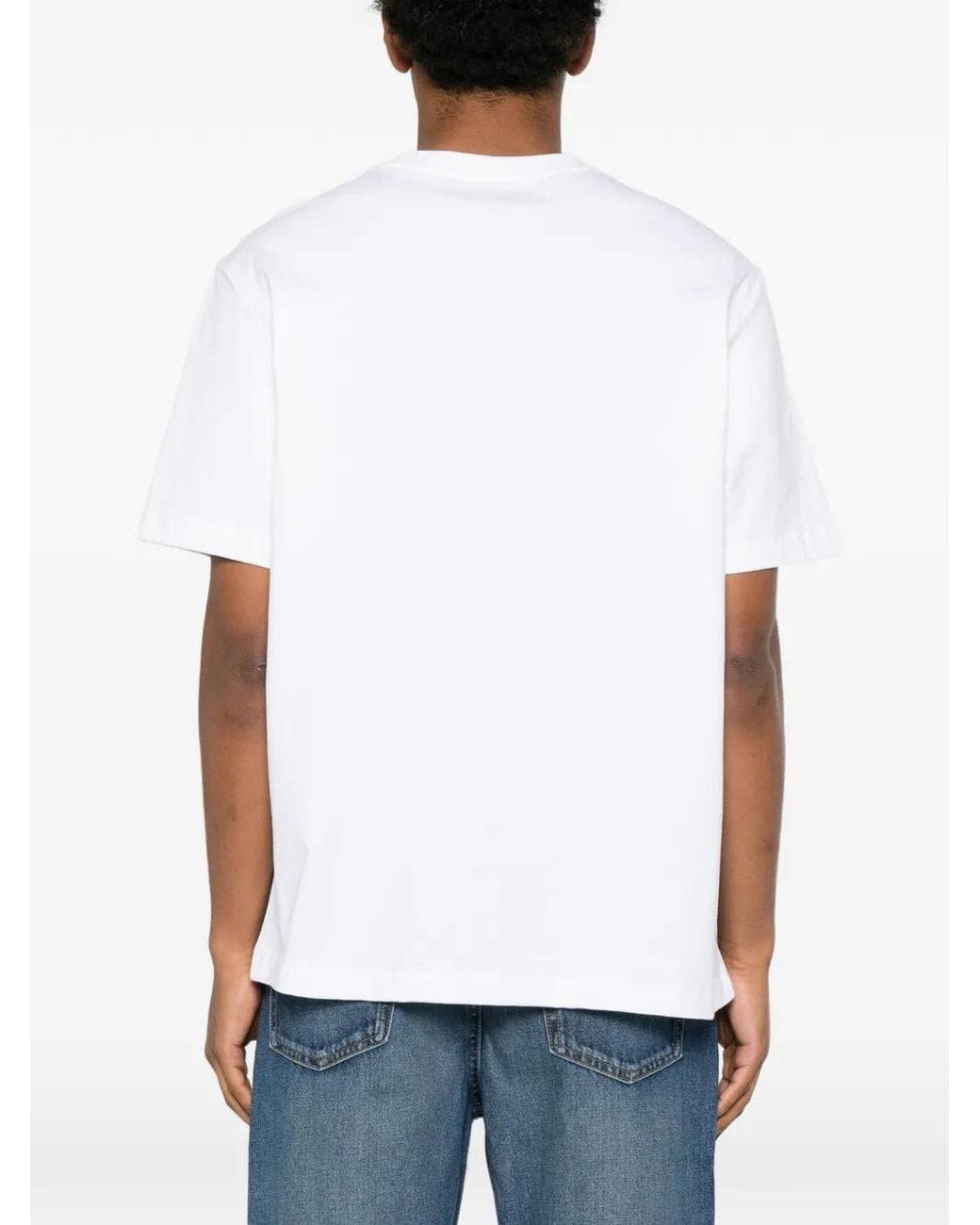Calvin Klein White Graphic T-Shirt for men