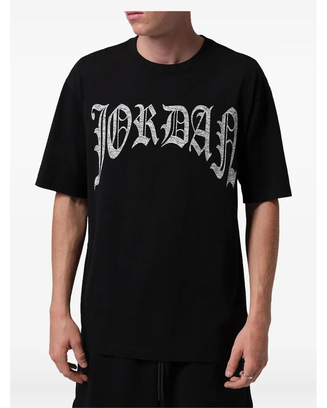 Nike Black Brooklyn Logo-Print T-Shirt for men